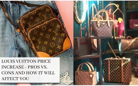 Louis Vuitton price increase